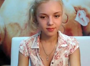 Adorable Youngster Platinum-blonde Cam..